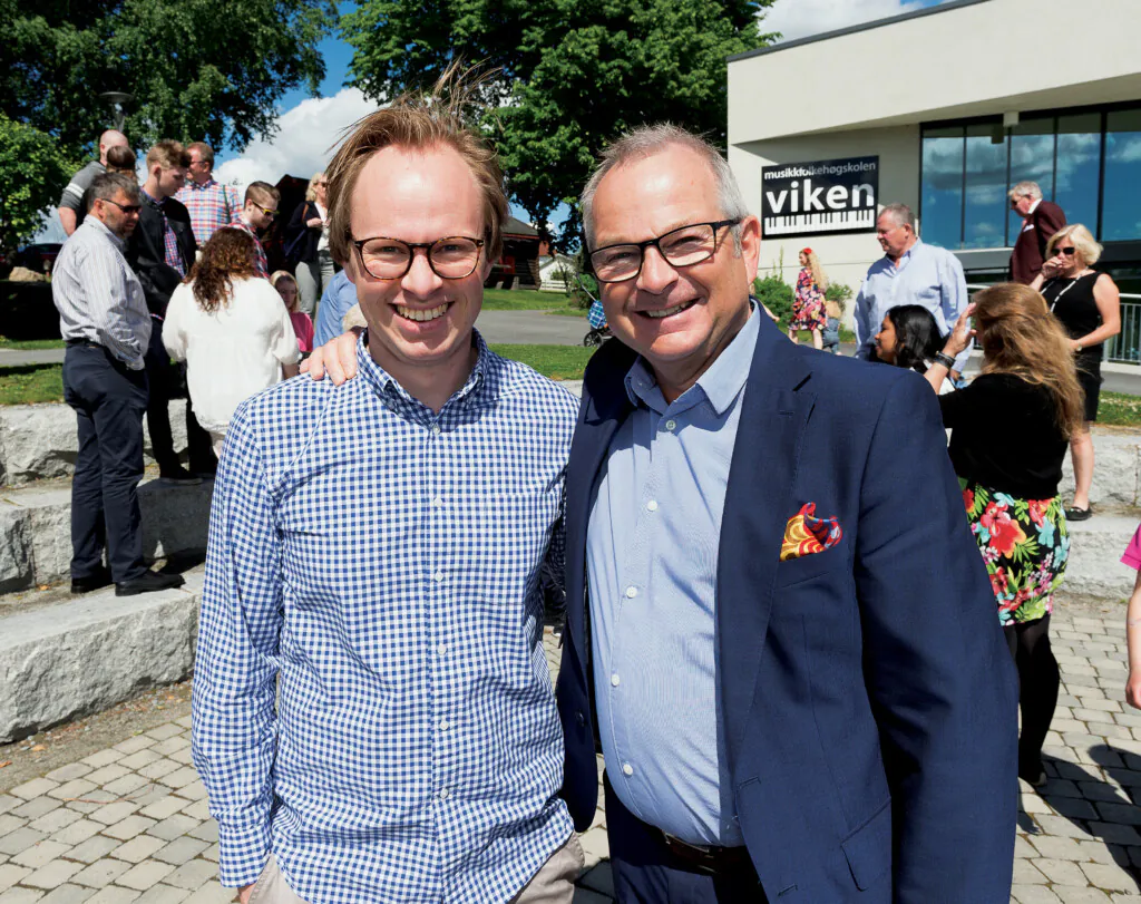 Tredje og fjerde generasjon Jemtland. Paul Morten og Petter.